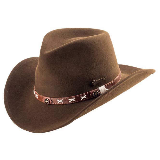 Hovedbilde Scippis Smokey Westernhatt - Brun