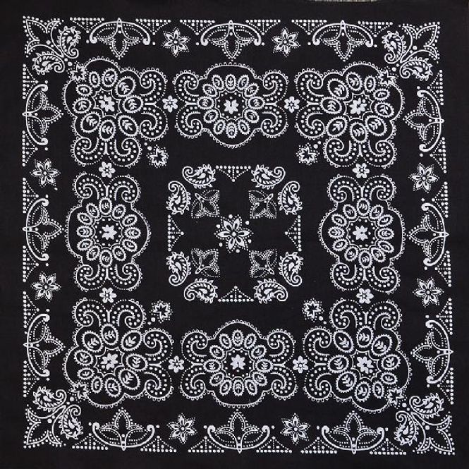 Hovedbilde Black Paisley Bandana