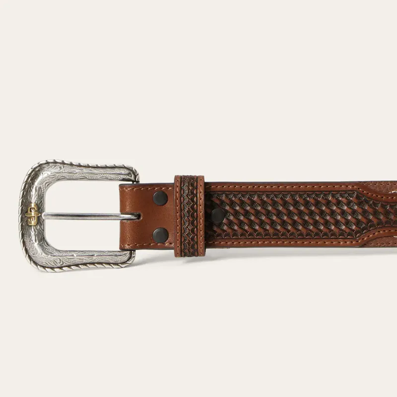 Stetson Westernbelte Basket Weave