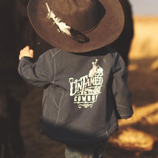 Hovedbilde Untamed Cowboy SoftShell Jakke til Gutt - Brun