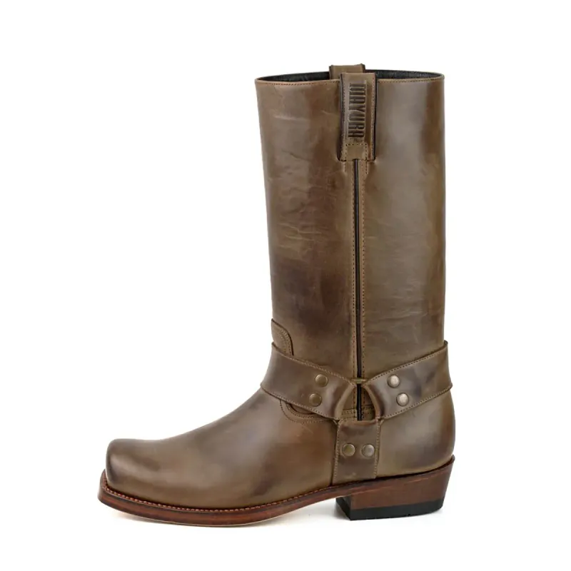 Mayura 01 Biker Harness Boots - Brun