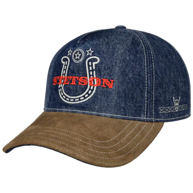Hovedbilde Stetson Western Denim Caps – Mørk Blå