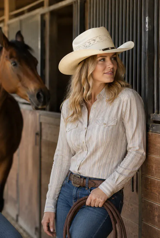 Stetson Open Range Ivory Cowboyhatt