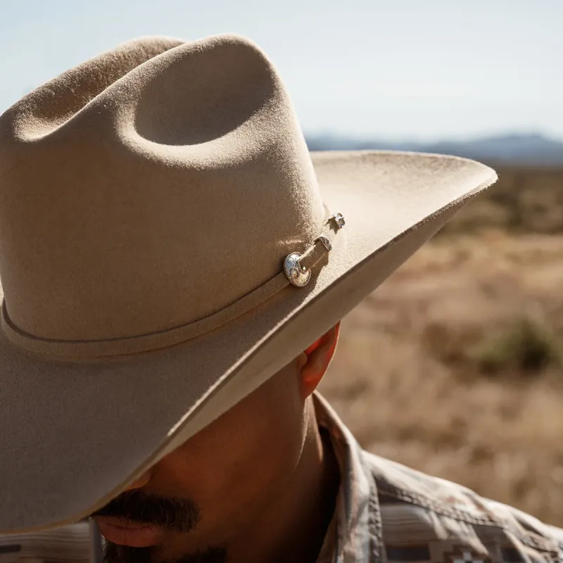Stetson Corral Buffalo 4X Cowboyhatt Silversand