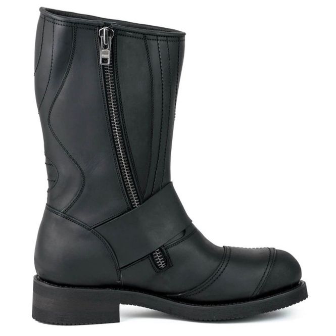 Hovedbilde Mayura Svarte Biker Boots med vernetupp
