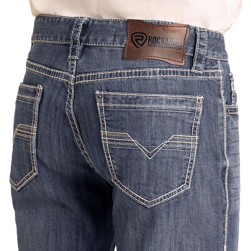  Relaxed Fit ReFlex Straight Leg Double Barrel Jeans