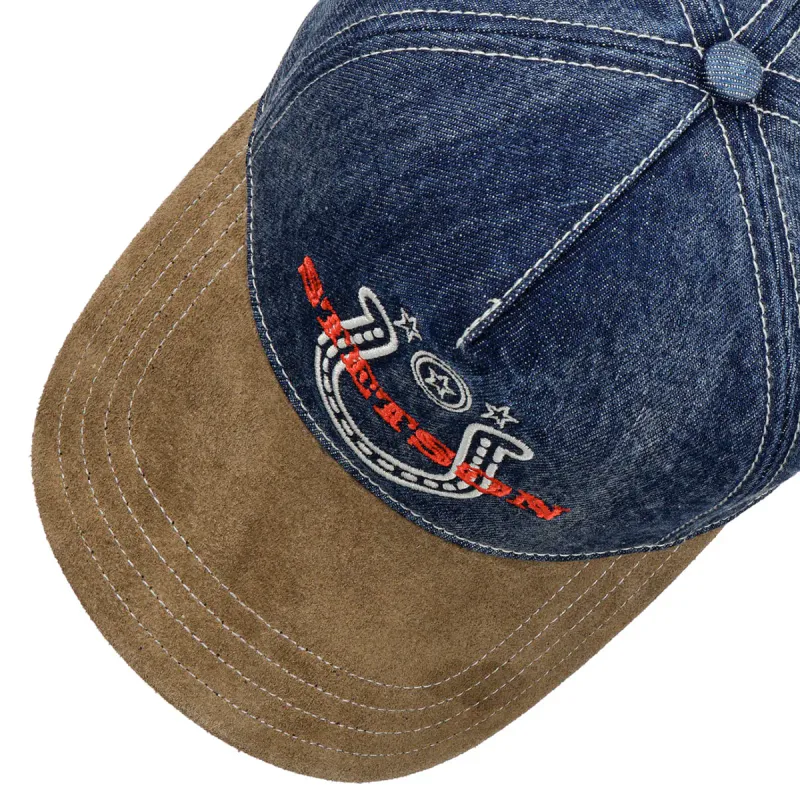 Stetson Western Denim Caps – Mørk Blå