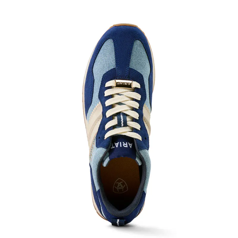 Ranch Runner Light Denim – Sneakers til Dame
