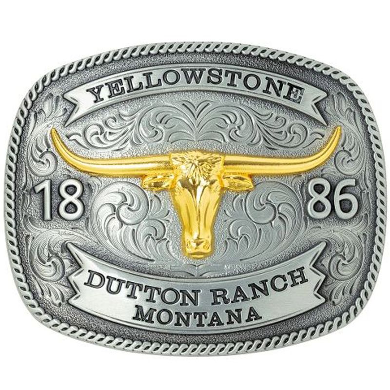 Yellowstone Longhorn Beltespenne – Montana Edition