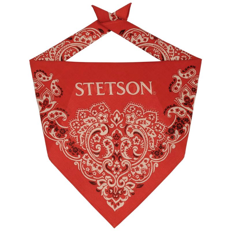Stetson Bandana – Paisley Bandana i bomull (flere farger)