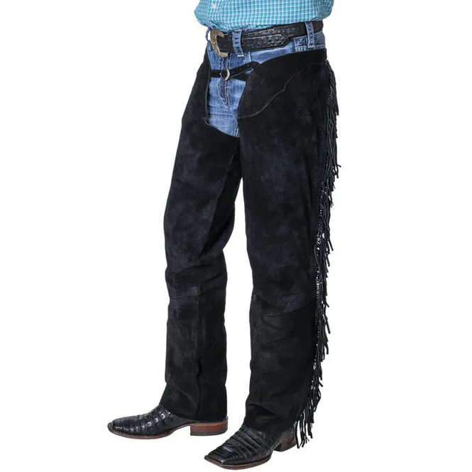 Hovedbilde Semsket Svarte Chaps